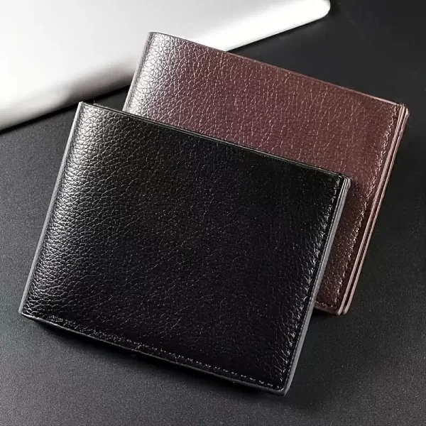 Men's Leather Business Wallet