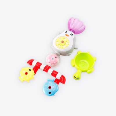 Penguin & Fish Bathing Toy