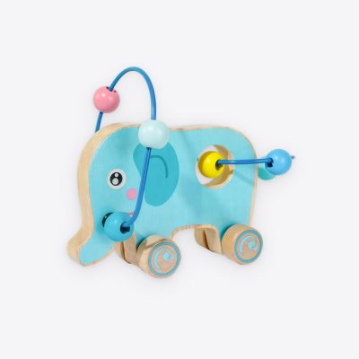 Elephant Bead Maze Toy
